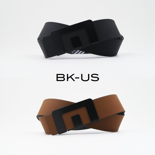 MIN BELT - BLACK BUCKLE, USUAL STRAP